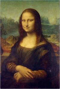 Leonardo da Vinci (1452 – 1519) Mona Lisa (La Joconde, La Gioconda). Entre 1503 e 1505 76.8 × 53 cm Museu do Louvre 