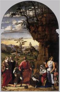 CIMA da Conegliano (ca. 1459, Conegliano, 1517/18, Conegliano) Adoração dos Pastores 1509-10 300 x 185 cm Chiesa dei Carmini, Veneza 