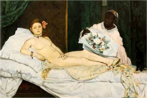 Édouard Manet Olympia, 1863 130x190cm Musée d'Orsay, Paris